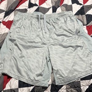 Nike DriFit XL Light Gray Men's Athletic Shorts